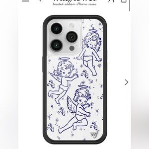 iphone 14 pro cherubs wildflower case